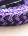 Hilason Braided Poly Barrel Racing Contest Flat Reins 1" X 8Ft Tan Black