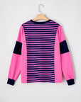 Haven Stripe Loose Fit Long Sleeve Top