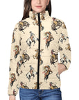 Vintage Cowgirl Women's Puffy Bomber Jacket