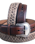 46" Roper Western 1.5" Crazyhorse Distressed Leather Mens Cowboy Belt Brown