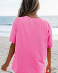 MAMA Letter Graphic Neon Tee