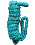 Hilason Horse Riding Poly Lead Rope 1/4" X 9 Ft. Red Turquoise