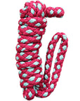 Hilason Horse Riding Poly Lead Rope 1/4" X 9 Ft. Red Turquoise