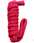 Hilason Horse Riding Poly Lead Rope 1/4" X 9 Ft. Red Turquoise