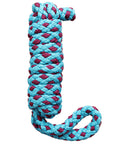 Hilason Horse Riding Poly Lead Rope 1/4" X 9 Ft. Red Turquoise