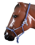 Hilason Horse Adjustable Poly Tied Rope Halter
