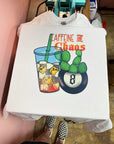 Caffeine & Chaos TEE or CREWNECK
