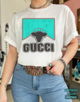 Turquoise G TEE or CREWNECK