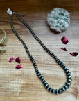 Sterling silver pearls - 24 inch