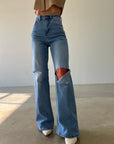 The Hailey Straight Leg Jean