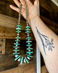 22 inch - NFR collection - sterling silver and turquoise