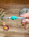 Cuff Bracelet - Sonoran Turquoise & Sterling Silver option II