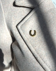 The Lucky Horseshoe Pin in Gold