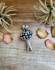 Giant Blossom Pendant – Sterling Silver – Native Made