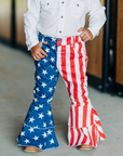 AMERICAN FLAG RUFFLE BELLS