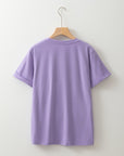 Plain Crew Neck Tee