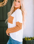 Emily Textured Knit top Long Sleeve Top