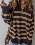Adeline Stripe Oversized Sweater