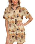 Western Grunge Women's Western Pajama Set