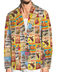 Men's Vintage Rodeo Poster Blazer