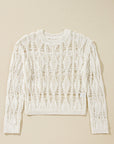 Olivia Crochet Loose Fit Sweater