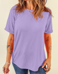 Plain Crew Neck Tee