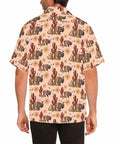 Desert Bison Men's Western Camp Shirt