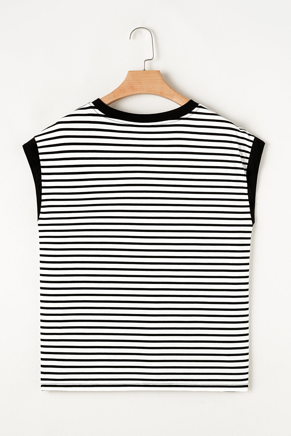 Marie Stripe Chest Pocket Tank Top