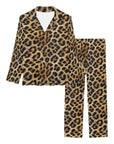Baha Ranch Retro Pop Western Leopard Pajamas Set
