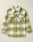 Wren Buttoned Flap Pockets Baggy Shacket