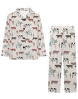 Cattle Drive Boy's Western Pajama Set