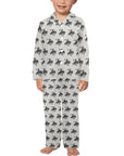 Black Bronc Boy's Western Pajama Set
