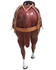 Deluxe Leather Saddle Breeching