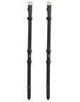 ExionPro Bridle Cheek Pieces With Hook Fastening - Matching Stitching