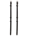 ExionPro Bridle Cheek Pieces With Hook Fastening - Matching Stitching