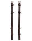 ExionPro Bridle Cheek Pieces With Hook Fastening - Matching Stitching