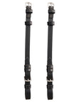 ExionPro Bridle Cheek Pieces With Buckle Fastening - Matching Stitching
