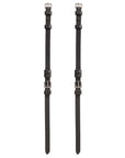 ExionPro Bridle Cheek Pieces With Buckle Fastening - Matching Stitching