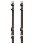 ExionPro Bridle Cheek Pieces With Buckle Fastening - Matching Stitching