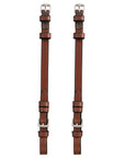 ExionPro Bridle Cheek Pieces With Buckle Fastening - Matching Stitching