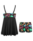 Neon Rodeo Swim Dress & Shorts Set