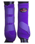 Sml Hilason Horse Medicine Sports Boots Rear Hind Leg Purple