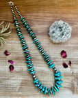25 inch - NFR collection - sterling silver and turquoise