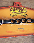 Hilason Western Horse Mouth Stainless Steel Ring Combo Snaffle Hackamore Bit