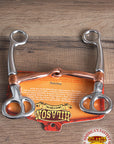 4-3/4" Hilason Malleable Iron Horse Copper Snaffle Breaking Mouth Bit