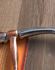 4-3/4" Hilason Malleable Iron Horse Copper Snaffle Breaking Mouth Bit