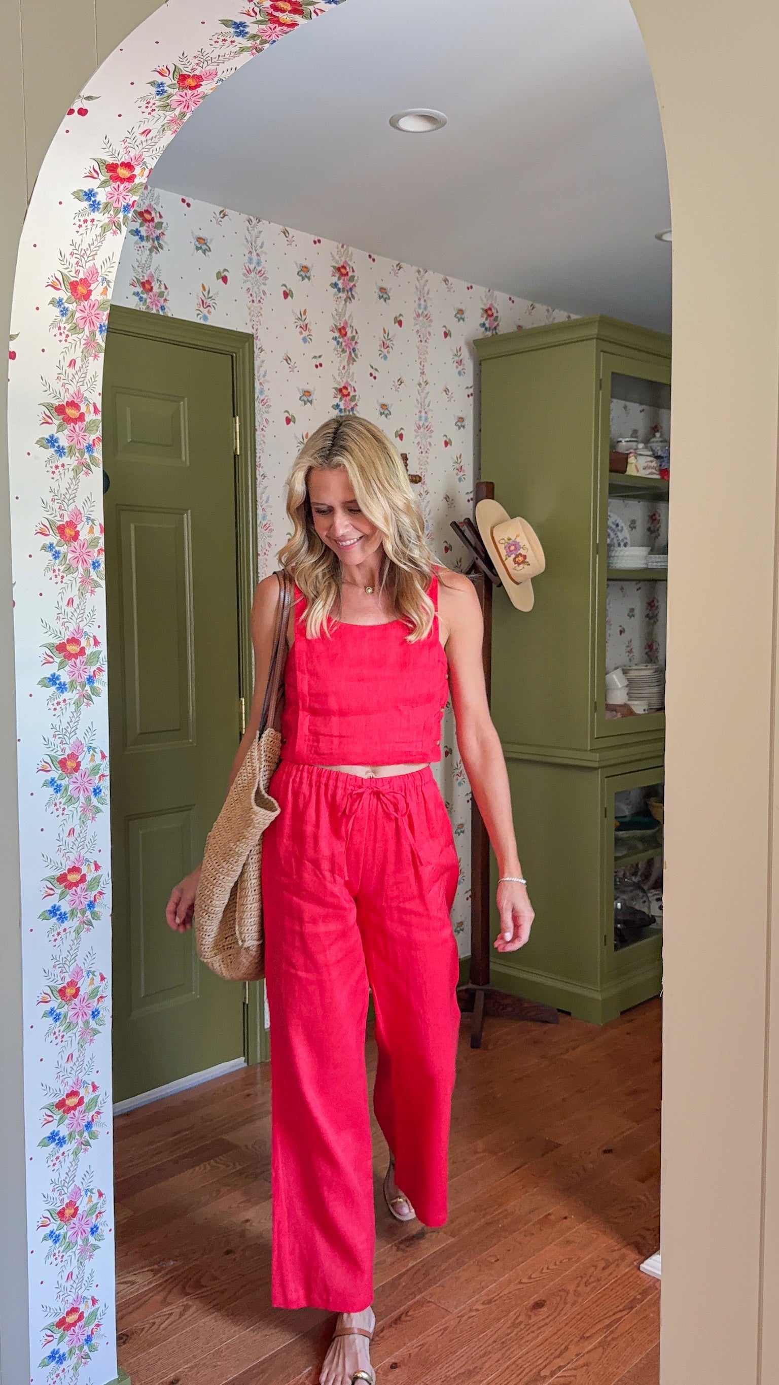 MASON'S DAUGHTER | Sophia Top, Tomato Red