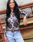 DEL RIO MESH LAYERING TOP