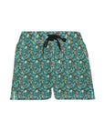 Women's All Turquoise Beach Board Shorts