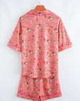 Western Cowgirl Top & Shorts Pajama Set